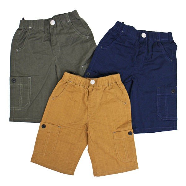 ＜50％OFF＞20夏【L.COPECK/コペック】カーゴポケット ストレッチパンツ/5分丈≪110cm 120cm 130cm 140cm≫男の子 ズボン 子供服 ジュニア デニム≪店頭受取対応商品≫