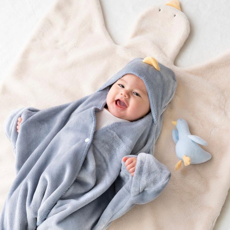 ＜10％OFF＞2025秋冬t【RIO/リオ】どうぶつ おくるみ≪M/4-10か月≫おくるみ　布団　寝相アート お出掛け ベビーカー 寝具 マット可愛い　SNS　出産祝い　寝袋　温かい 出産準備 新生児 2