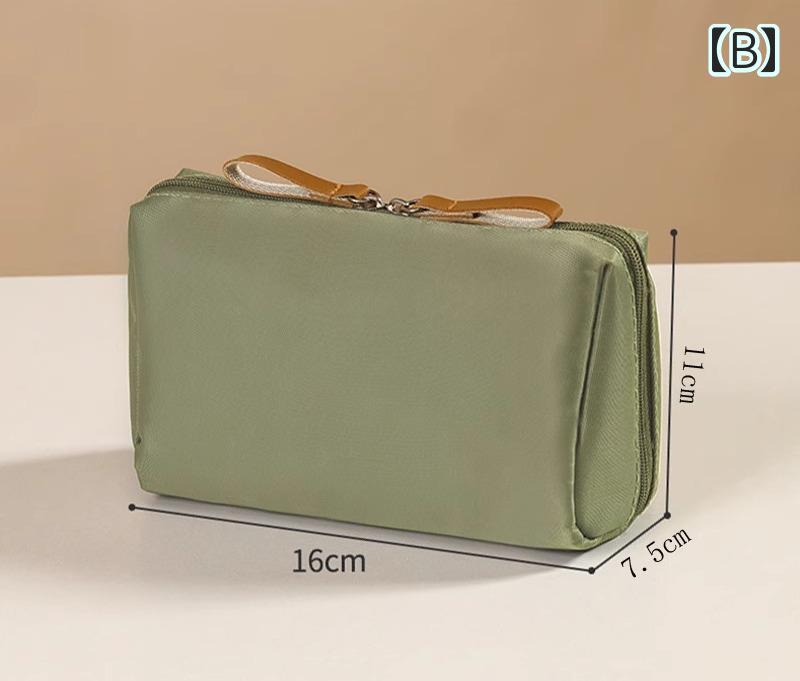 化粧品ポーチ メイクポーチ コスメポーチ バッグ 化粧品 収納袋 小型 ミニ 防水 旅行 トラベルポーチ 整理 自立 洗える 立てて収納 便利グッズ サニタリーポーチ コンパクト メイク道具入れ ミニポーチ 仕切り付き ラウンドファスナー 小物入れ kodomog55-10000260 FILO TOKYO 楽天市場店 サンプル画像3
