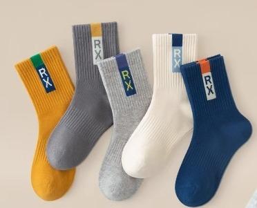 靴下 キッズ 男の子 スポーツ 5足組 子供の靴下 ソックス 男の子 綿 ストライプ しましま バスケットボール 数字 アルファベット 薄い 春 夏 秋 冬 幼児 保育園 幼稚園 小学生 学校 おしゃれ お洒落 かっこいい シンプル 韓国 スポーティー