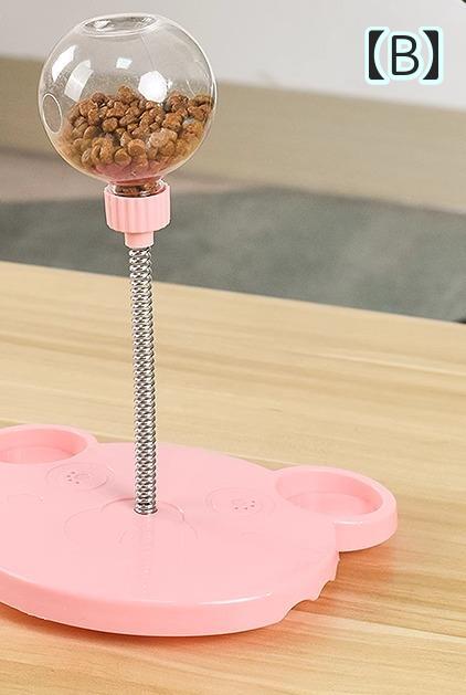 ペット用品 猫 犬 ペット おやつディスペンサー 遊びながら食事 トリーツボール ストレス解消 フードディスペンサー おもちゃ しつけ用 運動不足解消 ペットトレーニング 知育玩具 食べ過ぎ防止 おやつ 食事 トイ ペットケア 耐久性 振れるボール 2