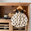 ベビー服 女の子 セットアップ 上下セット 2点セット チュニック ノースリーブ かぼちゃパンツ ハート柄 韓国風 かわいい おしゃれ 80 90 100 夏服...