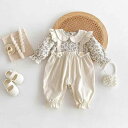 ベビー服 ロンパース 女の子 かわいい おしゃれ 赤ちゃん オールインワン 春 夏 通気 お洒落 新生児 0歳 1歳 66cm 73cm 80cm 90cm お宮参り 記念撮影 出産祝い お誕生日 プレゼント ギフト ガーリー キュート ナチュラル 人気(4)