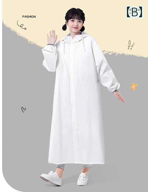 レディース メンズ レインコート ポンチョ リュック 対応 カッパ ロング丈 自転車 バイク 雨具 反射テープ おしゃれ 厚手 超軽量 防水 ワークマン 二重つば クリアバイザー