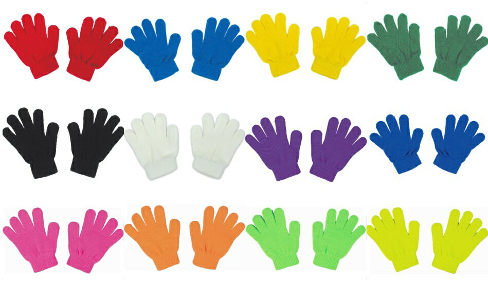 低学年用伸縮軍手1組 約15.5cm×13cm（伸びていない状態） 保育学校用品こども良品