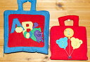 布絵本MY ABC BAG&バルーンのかずあそび 1 2 3刺しゅう布絵本ファーストステップギフトセット2点組英語教育幼児教育【知能開発レッスンブック】選んで!...