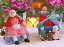 布絵本布おもちゃ赤ずきんちゃんシリーズ布のプレイハウス&変身人形赤ずきんちゃん人形劇2点ギフトセット童話の世界幼児教育選んで!!無料ギフトラッピング