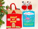 Happy Spring スペシャルセール布絵本RIGHT AT HOME&Who Lives Here/What Do They Say?英語刺しゅう版&おま...