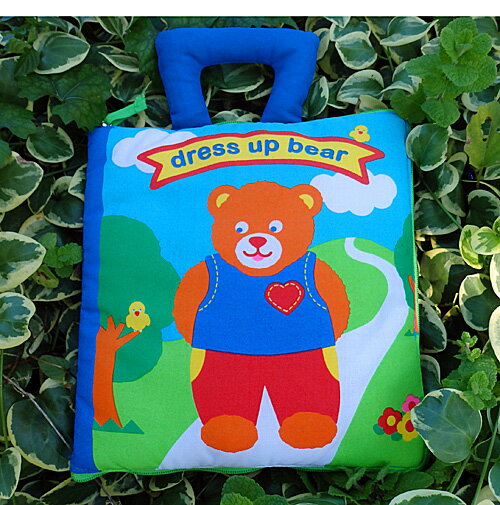 Happy Summerスペシャルセール布絵本MY QUIET BOOK 姉妹品・英語版dress up bear book【知能開発レッスンブック】幼児教育選...