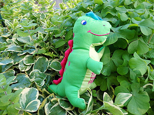 乳歯キーパー布のトゥースフェアリー恐竜