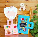 布絵本MY SCHOOL BOOK&MY QUIET BOOK ベアピンク&おまけ付きおしゃれなビブ&ふわふわぬいぐるみファンタイムギフトセット知能開発レッスン...