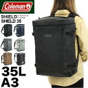 コールマン リュック 30L 以上 メンズ 大容量 通学 35L Coleman リュックサック レディース デイパック バックパック スクエアリュック シール...