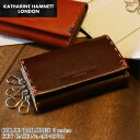 キャサリンハムネットロンドン キーケース 4連 KATHARINE HAMNETT LONDON COLOR TAILORED2 カラーテーラード2 小銭入れあり カード収納 ブランド 普段使い タウン デイリー ビジネス カジュアル オシャレ 牛革 本革 レザー 革 人気 財布 サイフ さいふ メンズ 490-58701