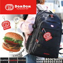 DOMDOM ドムドムハンバーガー リュック リュックサック レディース 大容量 通学 女子 メンズ おしゃれ かっこいい バックパック ブランド 人気 高校生...