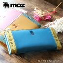 モズ 財布 moz L字ファスナー長財布 長財布 長さいふ 長サイフ 小銭入れあり 86066 FLOWER サイフ ロングウォレット レディース メンズ 人気 大人 ブランド おしゃれ かわいい 大容量 ヘラジカ 北欧 レザー カウレザー 牛革 本革 革小物 贈り物 ギフト プレゼント 送料無料(4)