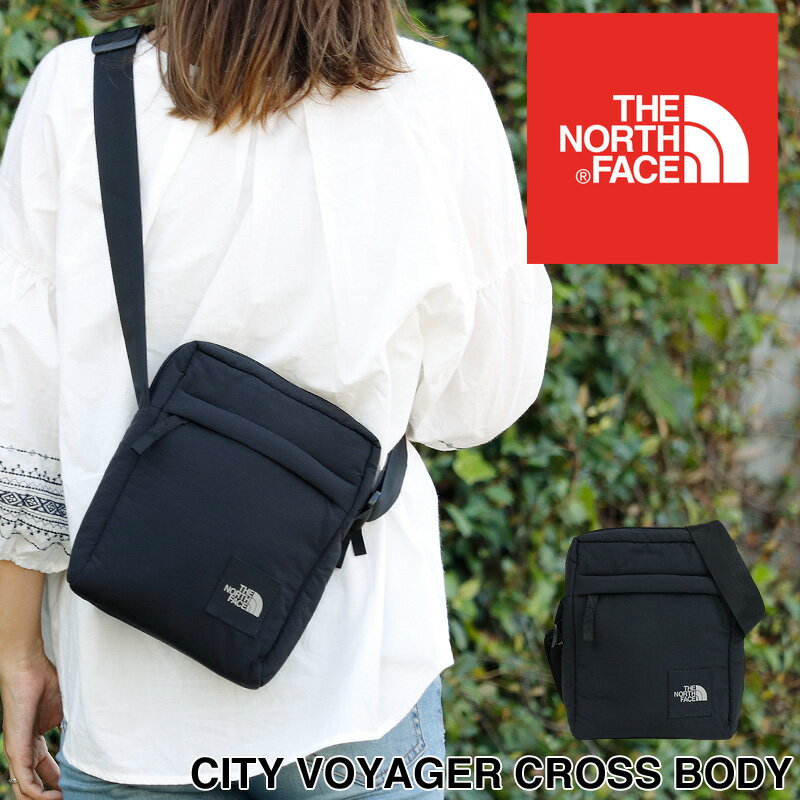 【2021年9月入荷】ショルダーバッグ ザ ノースフェイス　縦型 ブランド THE NORTH FACE 斜めがけバッグ レディース メンズ 大人 NF0A3VXQJK3 CITY VOYAGER CROSS BODY シティボイジャークロスボディ ブラック 黒 フェス キャンプ デイリー