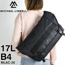 マイケルリンネル ショルダーバッグ レディース ブランド MICHAEL LINNELL A.R.M.S アームズ MLAC-26 メッセンジャーバッグ 斜め掛けバッグ 17L B4 撥水 軽量 メンズ 男女兼用 通勤 旅行 アウトドア レジャー トラベル フェス オシャレ カジュアル 人気 鞄 カバン かばん