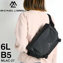 マイケルリンネル ボディバッグ レディース ブランド MICHAEL LINNELL A.R.M.S アームズ MLAC-27 スリングバッグ ワンショルダーバッグ 斜め掛けバッグ 6L B5 撥水 軽量 メンズ 男女兼用 通勤 旅行 アウトドア レジャー トラベル フェス オシャレ カジュアル 人気