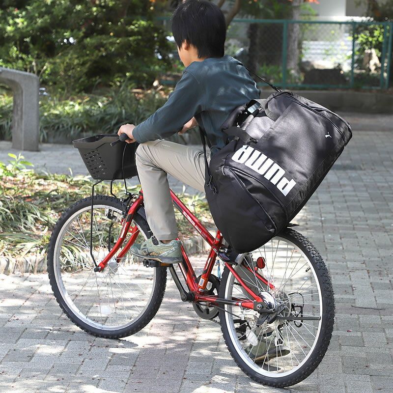 プーマ ボストンバッグ 修学旅行 旅行 メンズ レディース 大容量 PUMA J20215 撥水 拡張 52L 60L 小学生 中学生 女子 男子 トラベル スポーツ ブランド かわいい おしゃれ 人気 カジュアル ジム ショルダーバッグ 2WAY 部活 出張 合宿 2泊 3泊 4泊 林間学校 臨海学校 3