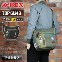 【2025年5月入荷】 アビレックス バッグ トップガン3 ショルダーバッグ メンズ アヴィレックス AVIREX 限定モデル レディース 男女兼用 TOPGU...