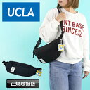 【2025年5月入荷】UCLA ユーシーエルエー ボディバッグ ワンショルダーバッグ 軽量 軽い 肩掛け 斜め掛け 小さめ ブランド レディース メンズ 通学 通勤 おしゃれ かわいい カジュアル かばん 鞄 クマ くま 人気 アメカジ ラバーチャーム付き 黒 ブラック 440-112
