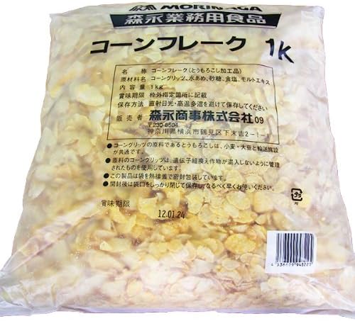 森永 コーンフレーク 1kg × 5　業務用　　 送料無料(九州、沖縄、一部離島は別途送料) 森永商事 プレー..