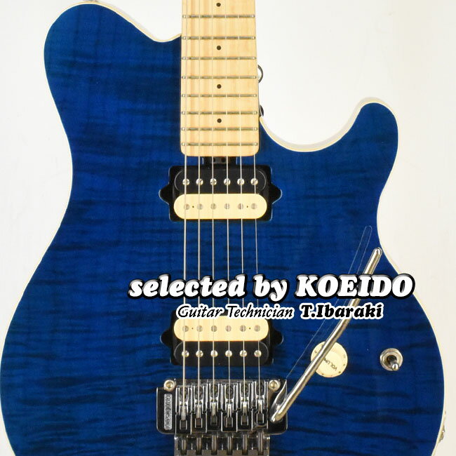 【New】MusicMan Axis Trance Blue Flame(selected by KOEIDO)【中古】店長厳選 コンディション抜群の中古アクシス！