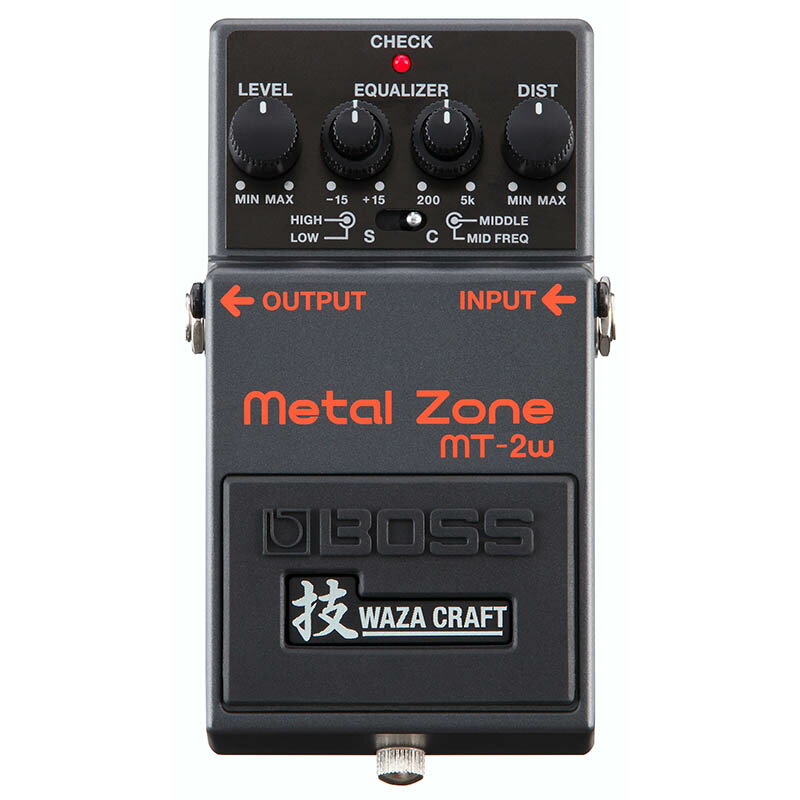 BOSS MT-2W Metal Zone 技 Waza Craft Series Special Edition【送料無料】レターパック発送　ボス　ディストーション