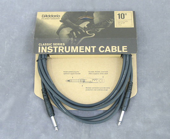 D'addario Planet Waves Classic Series Instrument Cable 10ft(3.05m)    `OX֔ M^[P[u