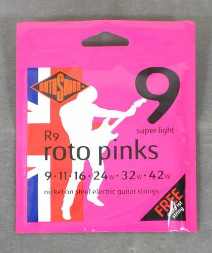 ROTO SOUND R9 RotoPinks Super Light GLM^[yzy`OX֔z