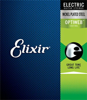 Elixir OPTIWEB Electric Guitar Strings【エリクサー・エレキギター弦】【送料無料】【定形外郵便発送】