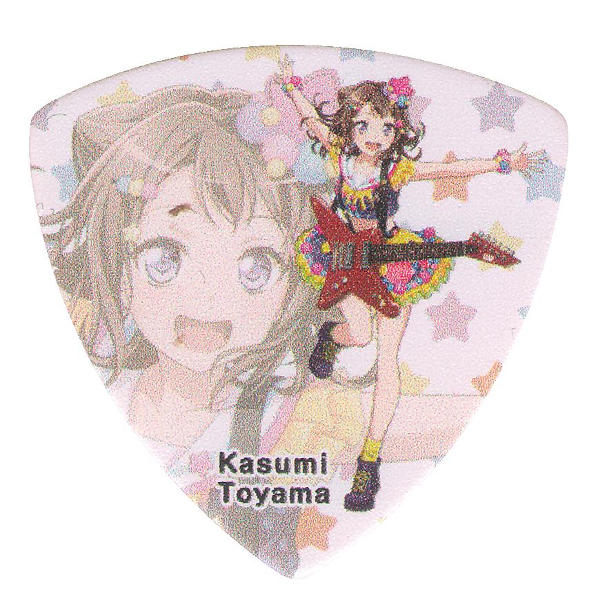 ESP×バンドリ！ Collaboration Series Poppin'Party! Character Pick ★Ver.2 ピック全5種類x2枚セット【送料無料】【定形外郵便発送】