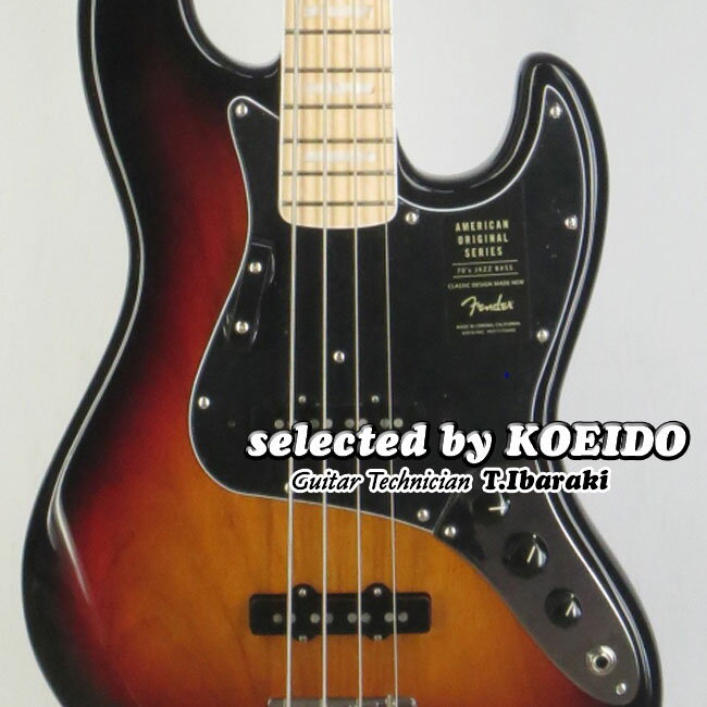 Fender USA American Original '70 Jazz Bass 3TSB(selected by KOEIDO)店長厳選70sJB！フェンダー　光栄堂