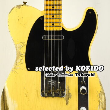 【New】Fender Custom Shop Limited Editiom 70th Anniversary Broadcaster Heavy Relic Faded Nocaster Blond(selected by KOEIDO)店長厳選、命を持った限定ブロードキャスター！フェンダー　光栄堂