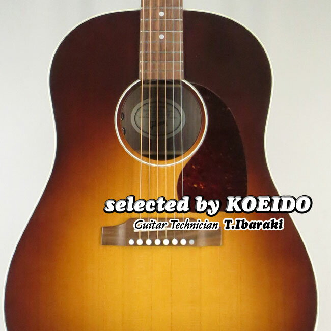 【New】Gibson J-45 Studio Walnut Burst(selected by KOEIDO)お買い得な店長厳選最新モデル！