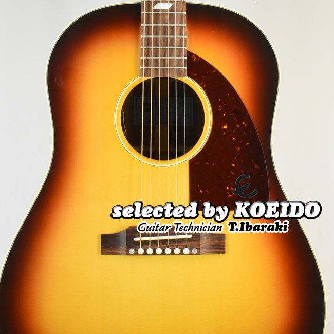 【New】Epiphone Texan USA Vintage Sunburst(selected by KOEIDO)店長厳選、何とギブソン製テキサン！