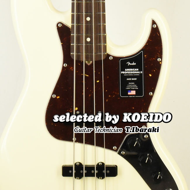 yNewzFender USA American Professional2 Jazz Bass RW OWH(selected by KOEIDO)XIAɋvX̃Av2WYׁItF_[@h