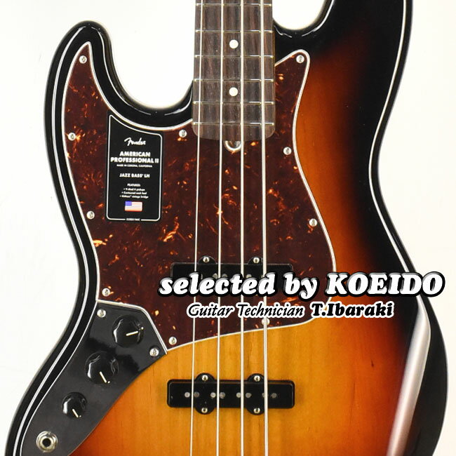 yNewzFender USA American Professional2 Jazz Bass Left-Hand RW 3Tone Sunburst(selected by KOEIDO)XI!ʊĩtgnhEWYxItF_[@h