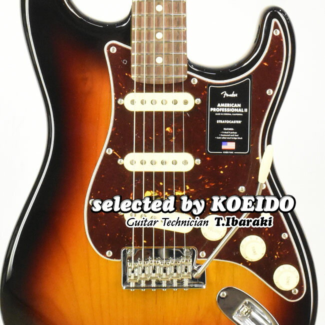 【New】Fender American Professional2 Stratocaster RW 3TS(selected by KOEIDO)店長厳選、別格の最新プロフェッシ…