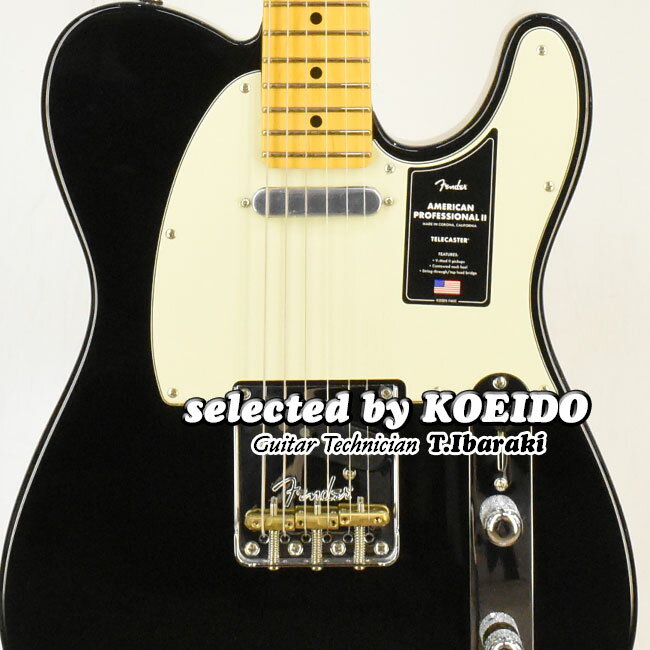 yNewzFender American Professional2 Telecaster MN BLK(selected by KOEIDO)XIAʊĩeLX^[ItF_[@h