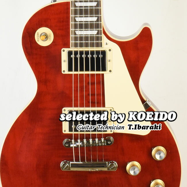 【New】Gibson 60s Les Paul Standard Figuared Top Sixtes Cherry(selected by KOEIDO)店長厳選 別格の最新60スタンダード フィギュアド！