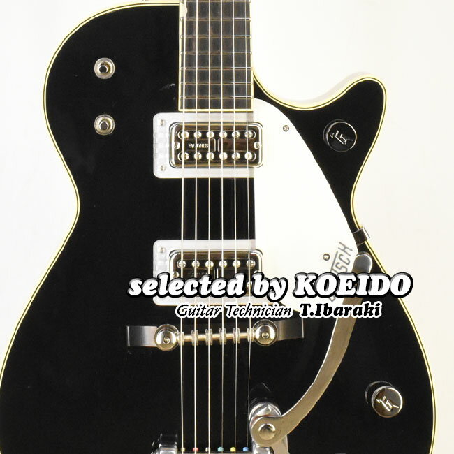 Gretsch G6128T-59 Vintage Select '59 Duo Jet Black With bigsby(selected by KOEIDO)実に久々店長厳選デュオジェット、別格の生きたトーン！