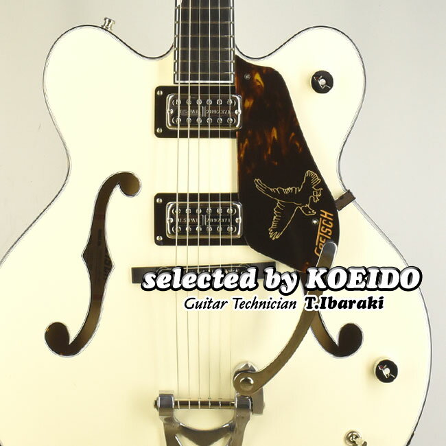 Gretsch G6636T-RF Richard Fortus Signature Falcon Center Block with String-Thru Bigsby(selected by KOEIDO)店長厳選、命を持つ別格のリチャード・フォータス・ファルコン！