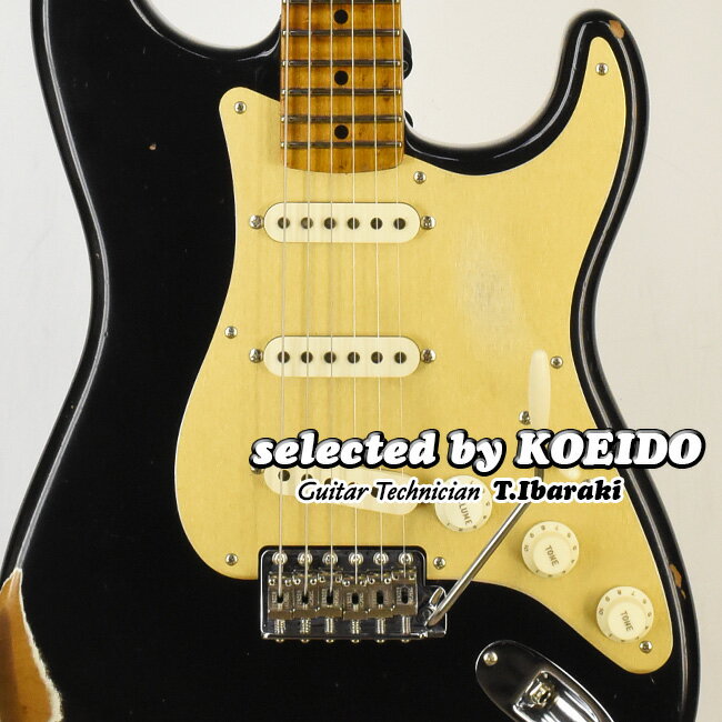 Fender Custom Shop LTD Roasted 1956 Stratocaster Relic C.C.HW Aged Black(selected by KOEIDO)店長厳選！正にリアルビンテージとも言えるローステッド・レリック・ストラト！フェンダー　光栄堂