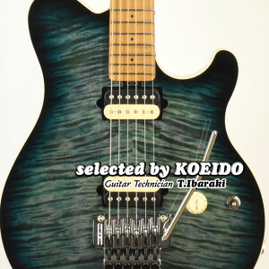 【New】MusicMan Axis Ycatan Blue Flame(selected by KOEIDO)店長厳選、艶やかに歌い吼える別格の最新アクシス！