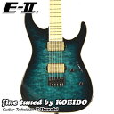 E-II M-II NT HIPSHOT Black Turquoise Burst【旧価格特価!】【送料無料】エレキギター