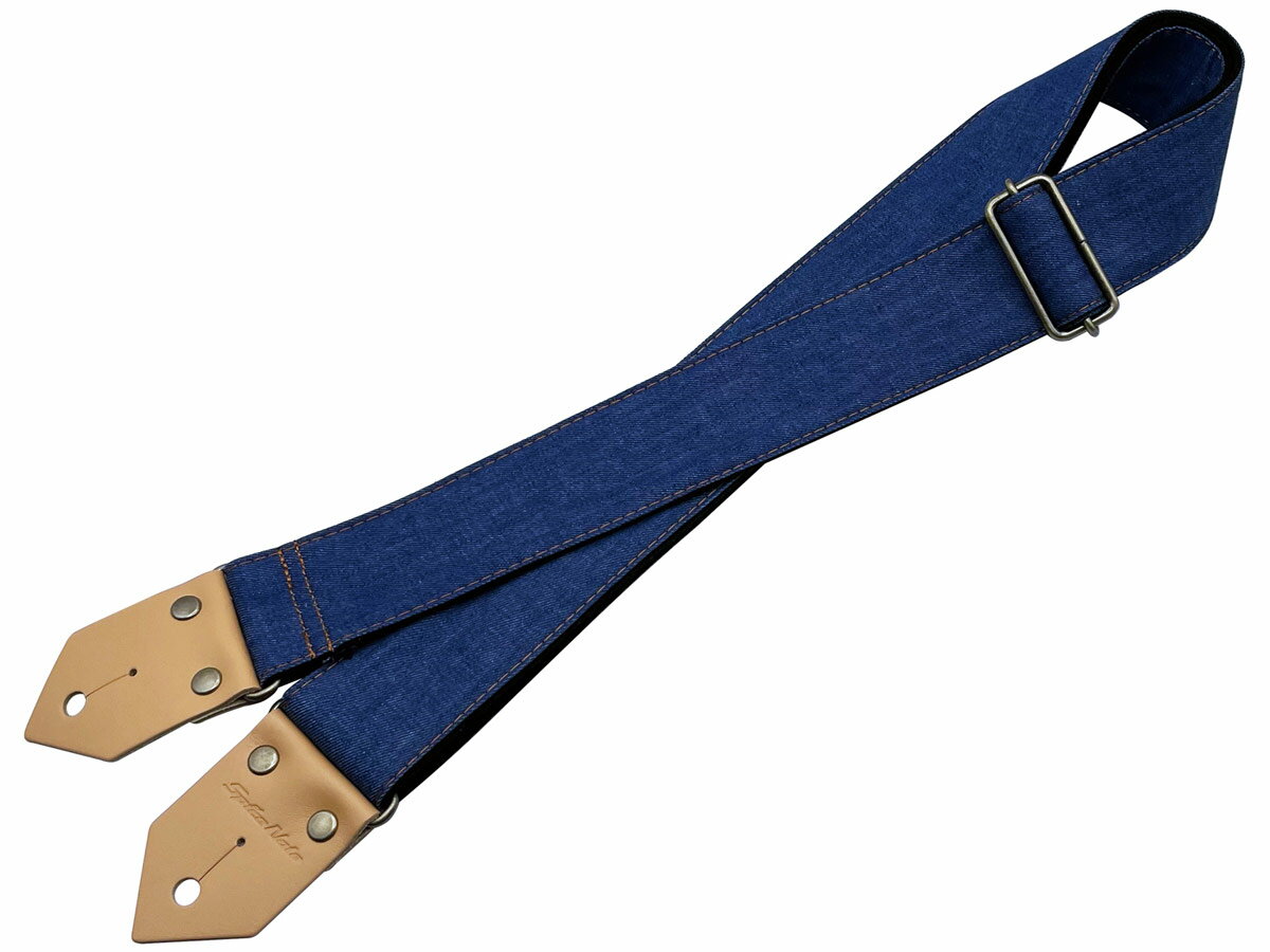 Spice Note ギターストラップ ES-CD50/BLJ Denim & Acrylicデニム