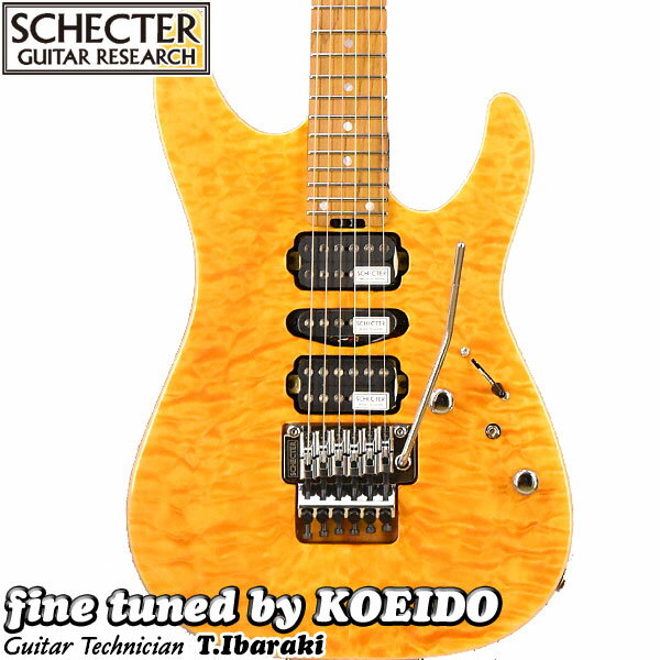 SCHECTER NV-3-24-AL-KO/RN AMB【光栄堂特注モデル】【送料無料】エレキギター　シェクター