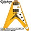 ʤ󤻾ʡEpiphone 1958 Korina Flying V (White Pickguard) Aged Natural ڥåץ塼ʡڥդ̵ۡۥԥե󡡥ե饤V