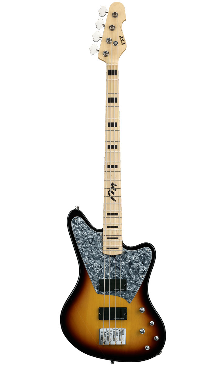 「BanG Dream!（バンドリ！）」に登場するバンド、MyGO!!!!!のベーシスト長崎そよ（CV：小日向美香）が使用するGB SoyoはESP GBを基にしたカスタムモデルです。劇中やリアルライブで長崎そよが使用するGBと同仕様で、ボディはアルダー、ネックはハードメイプルでボディへはボルトオン方式でジョイントされています。指板は同じくハードメイプルで、ブラックアクリルのスクエアポジションマークと、12フレットを中心にMyGO!!!!!のロゴがインレイが入れられています。ピックアップはセイモアダンカン製で、ソープバースタイルのハムバッカータイプSSB-4を2基搭載しています。コントロールには3バンドEQ回路のESPシナモンを内蔵していますので、幅広いサウンドメイクが可能です。ブリッジはHIPSHOT製のHIPSHOT STYLE “A” Brassで、サステインのある太い低音が得られるのが特長です。当店で調整して発送致します。※受注生産品の為、納期は約2年となります。 ※こちらは受注生産モデルです。ご注文確定後にメーカーで生産が開始されますので、納期はご注文から約2年前後となります。また、受注生産の為、代金引換はご利用できませんので、ご了承下さい。 BODY:Alder(Total Thickness 40mm) NECK:Hard Maple FINGERBOARD:Hard Maple RADIUS:Compound(240-400R) SCALE:864mm NUT:Bone(38mm) INLAY:Black Acrylic Block + MyGO!!!!! Logo Inlay at 11-13frets FRET:JESCAR FW47104-NS, 21frets CONSTRUCTION:Bolt-on TUNER:HIPSHOT Ultralite HB6C 1/2 Post BRIDGE:HIPSHOT STYLE “A” Brass PICKUPS:(Neck)Seymour Duncan SSB-4n, (Bridge)Seymour Duncan SSB-4b PARTS COLOR:Chrome CONTROLS:Master Volume(w/Preamp Thru SW), PU Balancer, 3 BAND EQ(ESP CINNAMON) COLOR:3 Tone Sunburst ●Certificate, GIG BAG, Pick, Strap付属 &copy;BanG Dream! Project